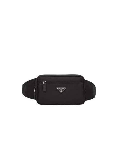 prada re-nylon and saffiano leather belt bag|prada saffiano belt bag.